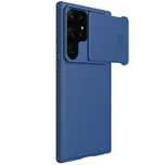 Nillkin CamShield S Case etui Samsung Galaxy S23 Ultra niebieskie
