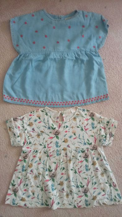Bluzki spodenki Zara rozm 104