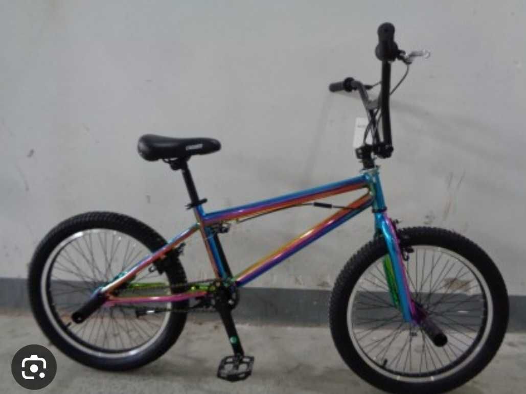 Трюковый велосипед Crosser BMX 20 дюймов (радужный)