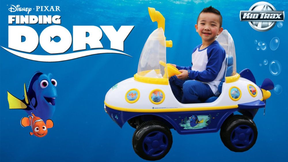 Samochód elektryczny 6 V dla dzieci łódź podwodna Disney Dory