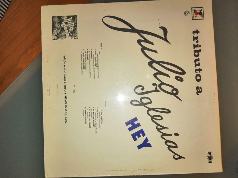 Julio Inglesias - Tributo a … Hey	Vinil	como novo!!