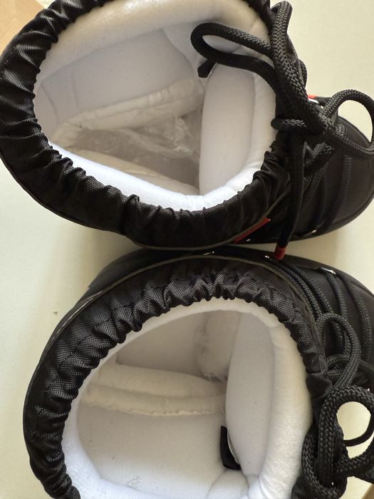 Moon boot чорні з серденьком