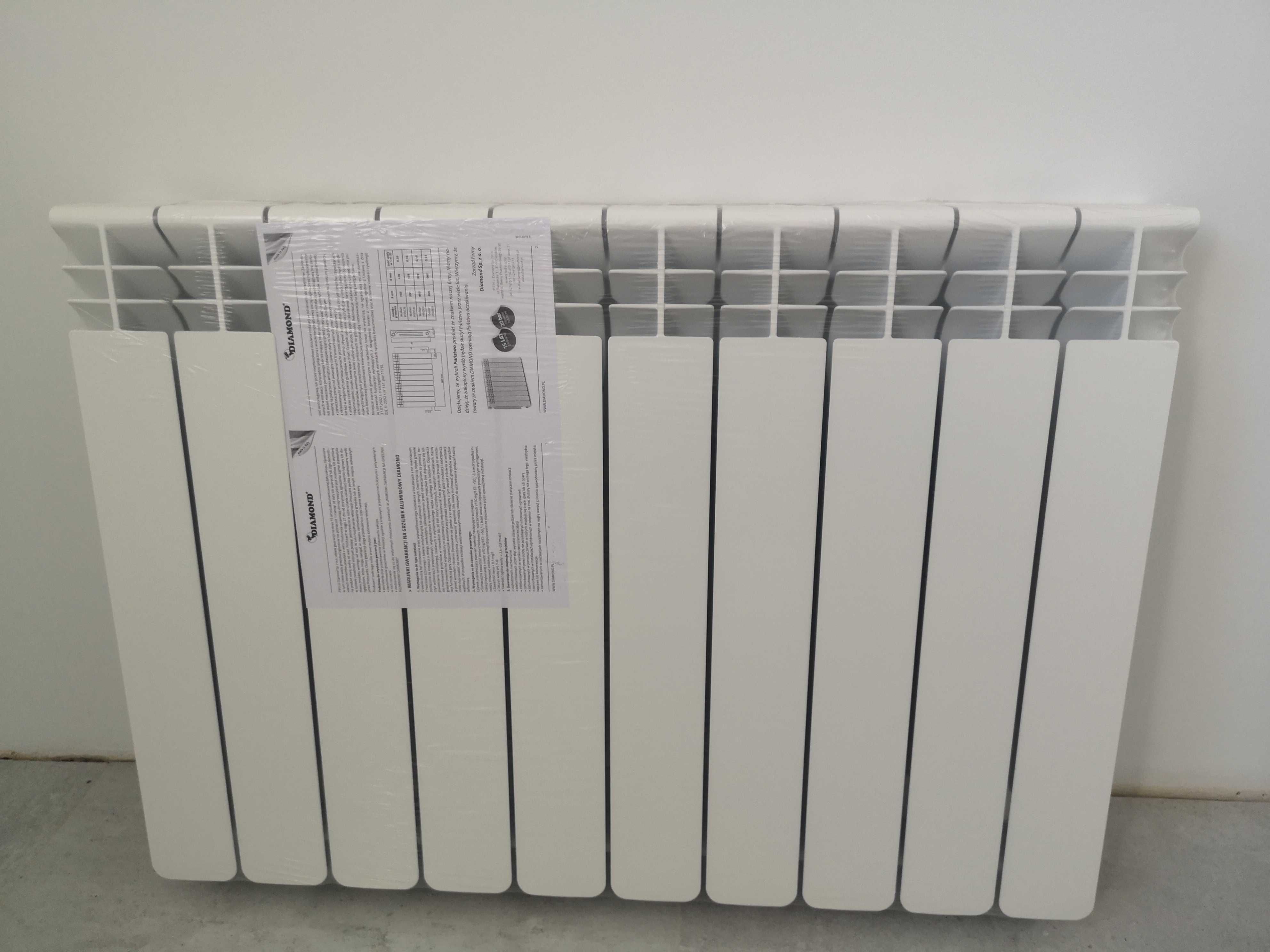 Grzejnik aluminiowy Diamond Wulkan 1526 W