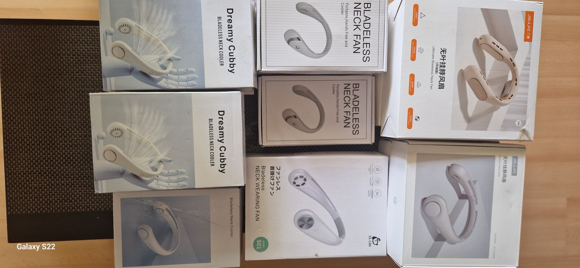 Wentylator na szyję przenosny