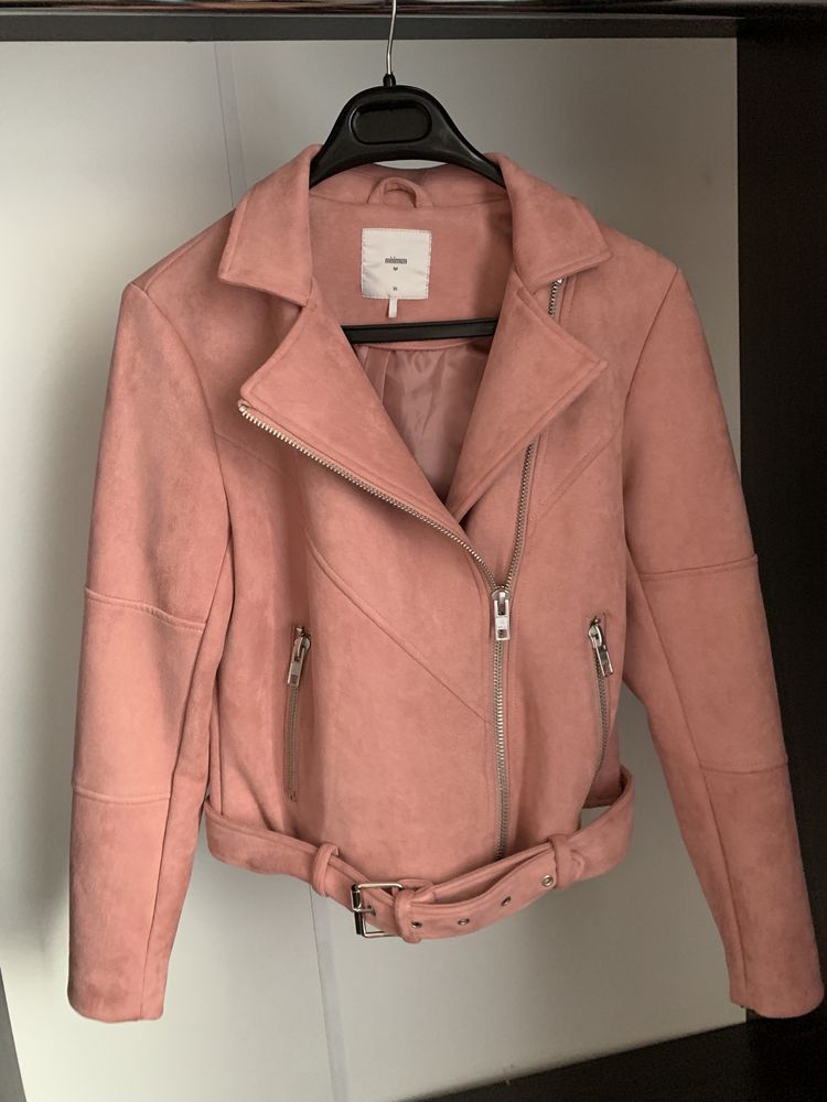 Замшева рожева куртка Minimum