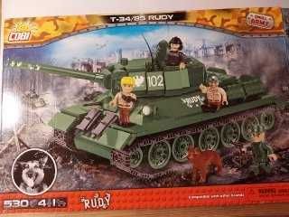COBI czołg T-34/85  Rudy 102 Nowy
