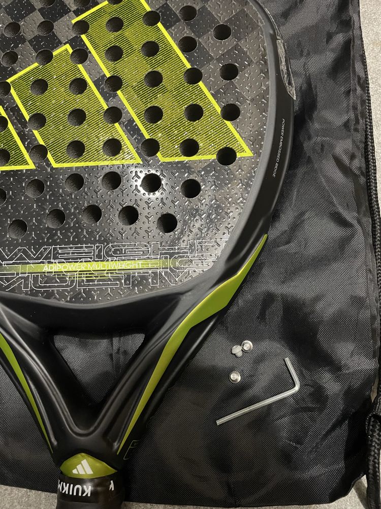 Raquete padel adidas adipower multiweight carbon 18k