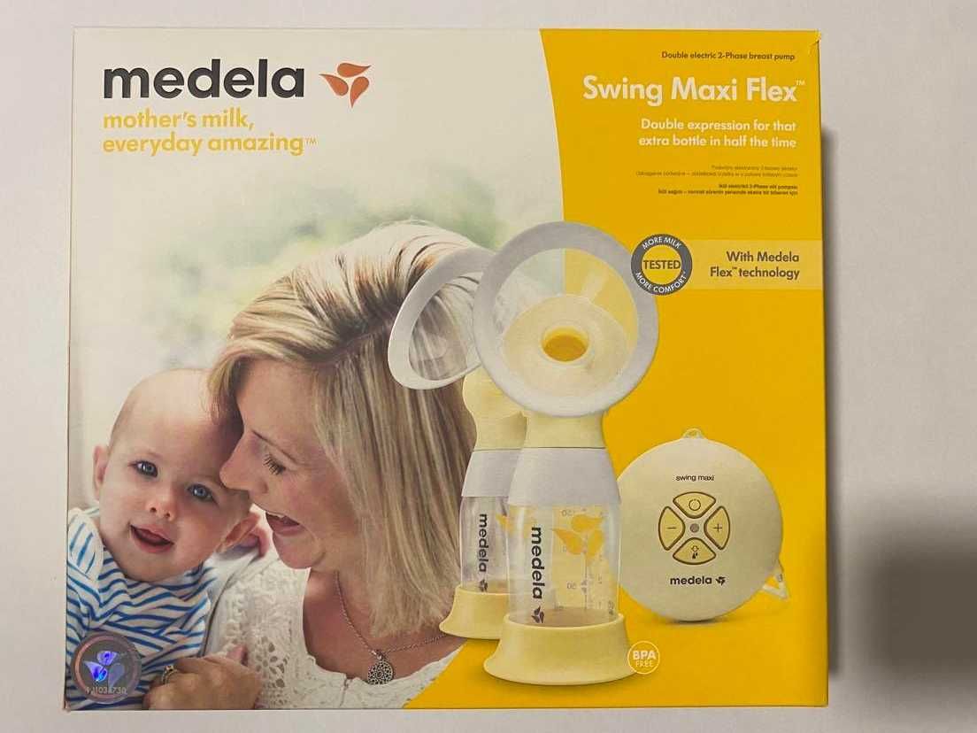 Laktator Medela Swing Maxi Flex + dodatkowe akcesoria gratis