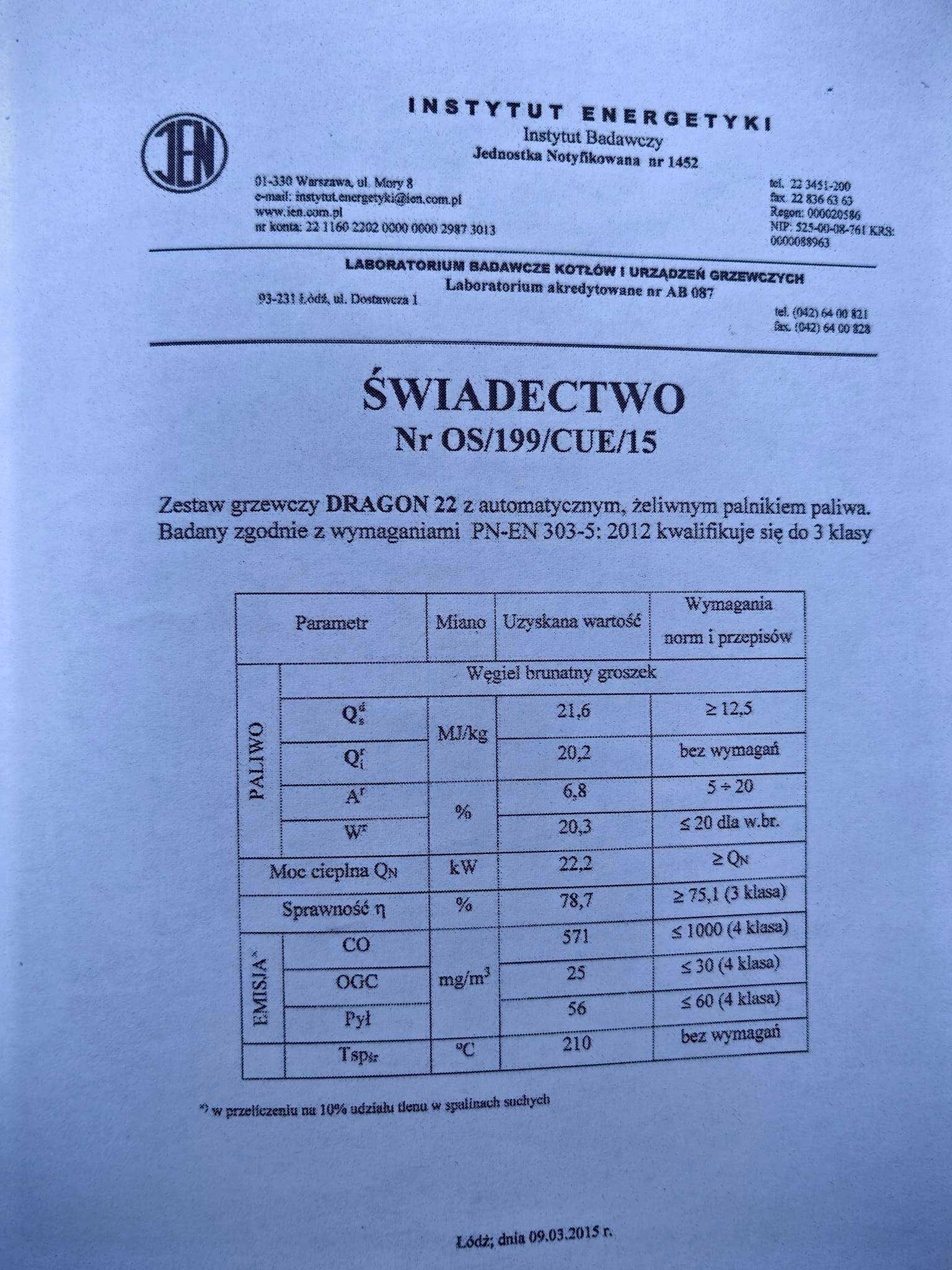 4- Członowy Zestaw grzewczy retortowy DRAGON i DRAGON PLUS