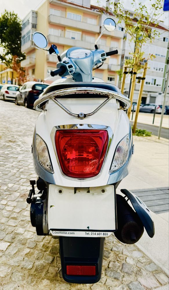 Scooter Sym Fiddle III 125cc 2015 com APENAS 3.290kms reais!!
