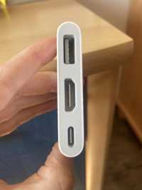 Wieloportowa przejściówka Apple z USB-C na cyfrowe AV
