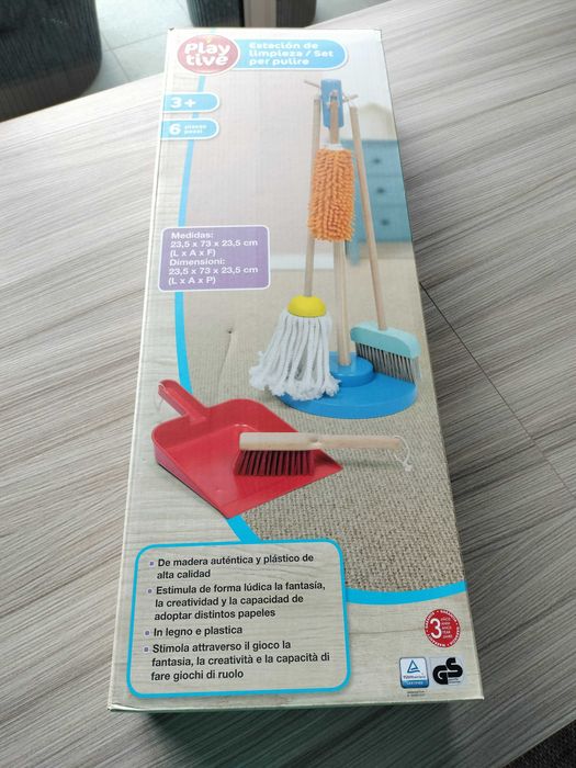 Kit Limpeza infantil - Madeira