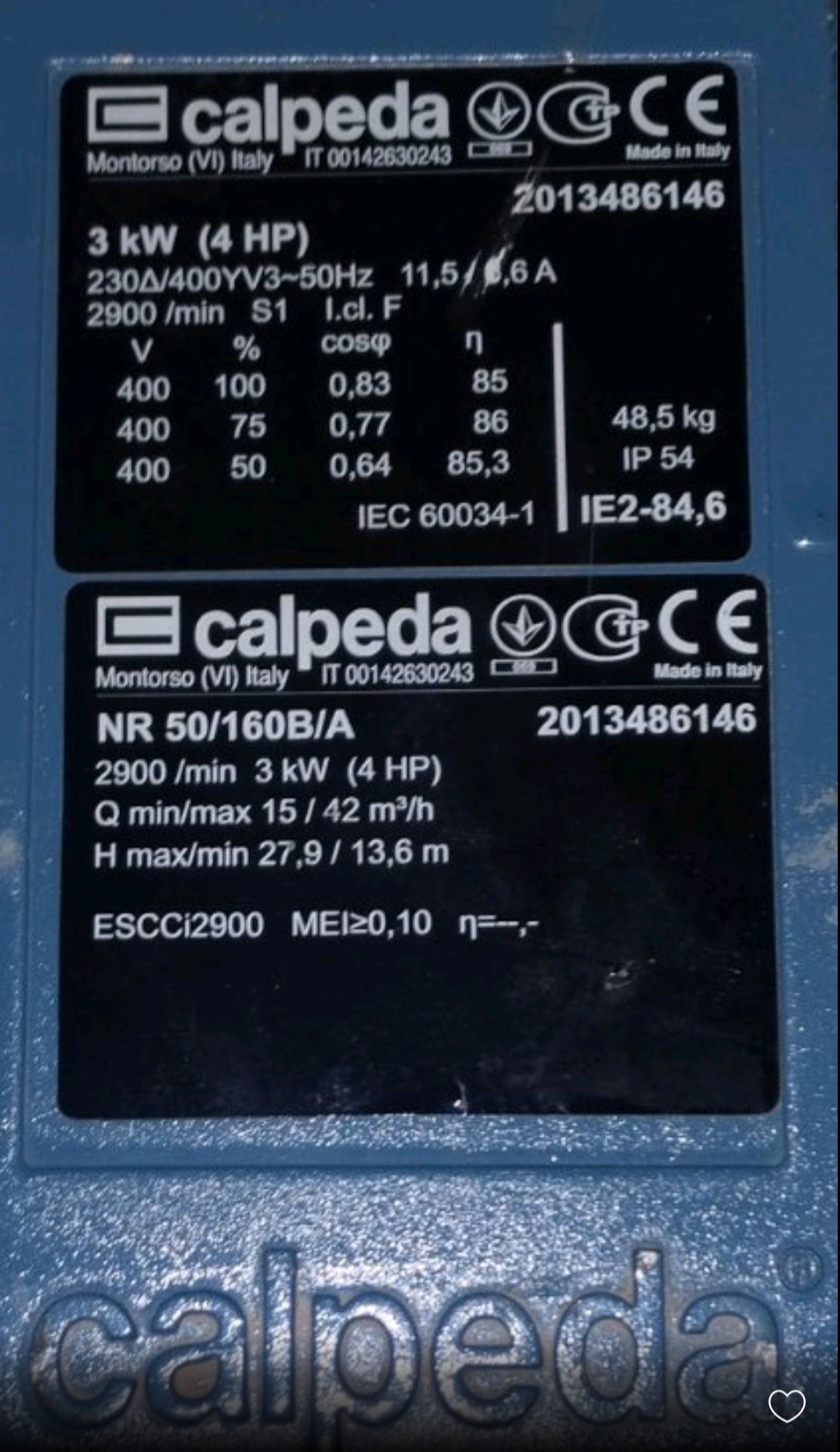 Calpeda NR 50/160B/А