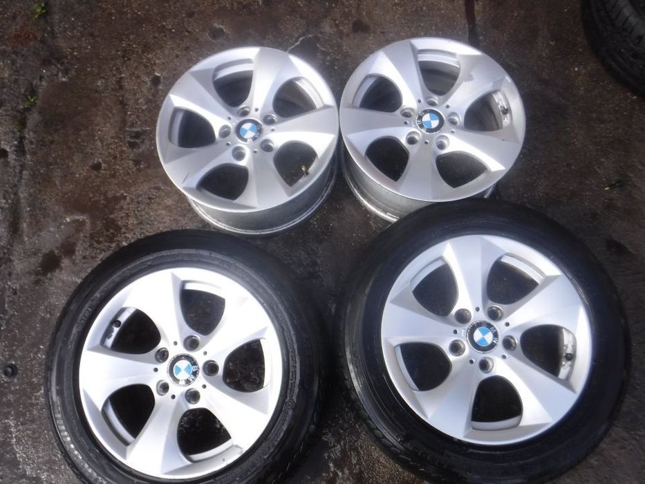 Bmw E46 E90 E87 E91   alufelgi Opony 16 5X120