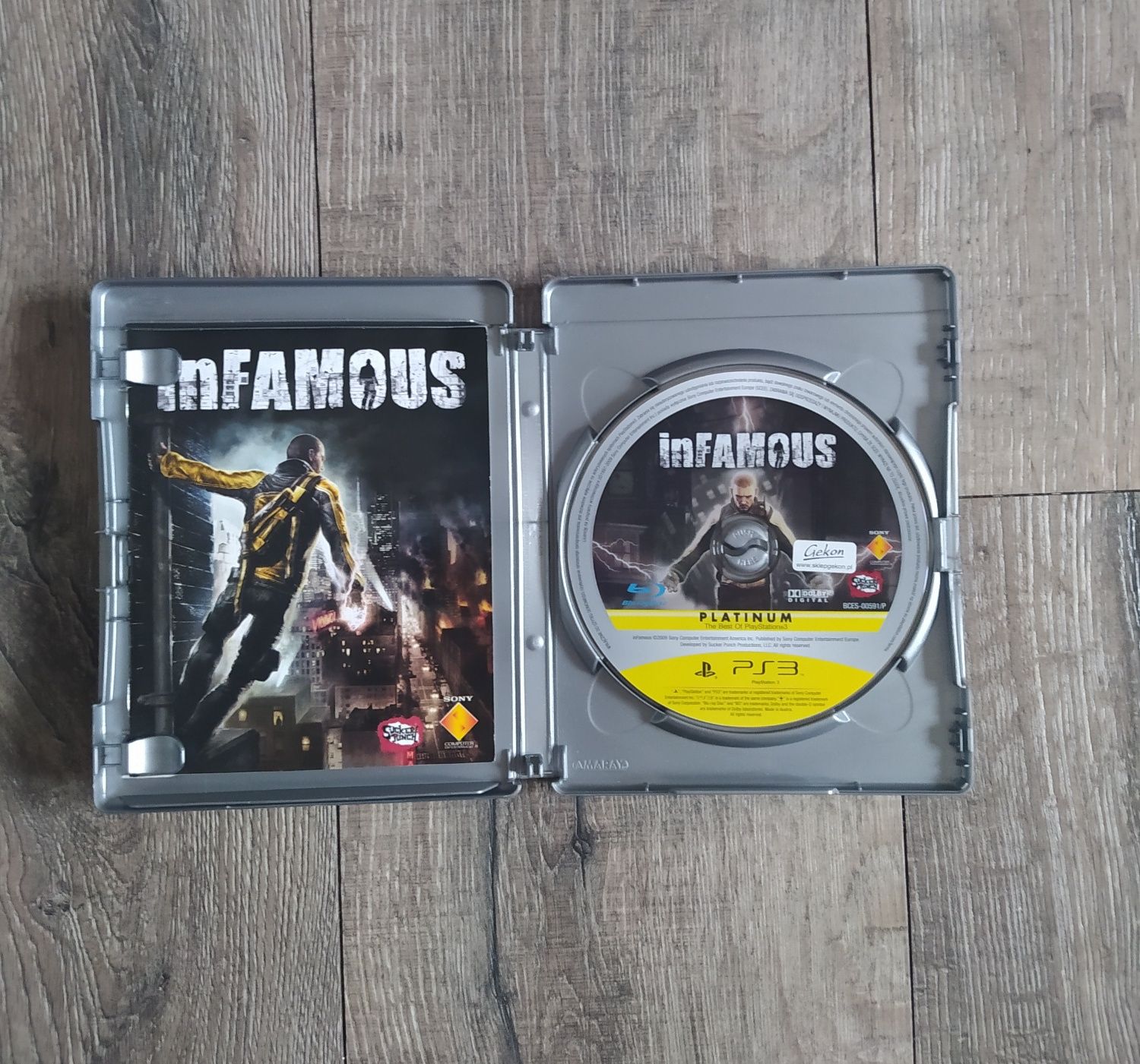 Gra PS3 Infamous PL Wysyłka