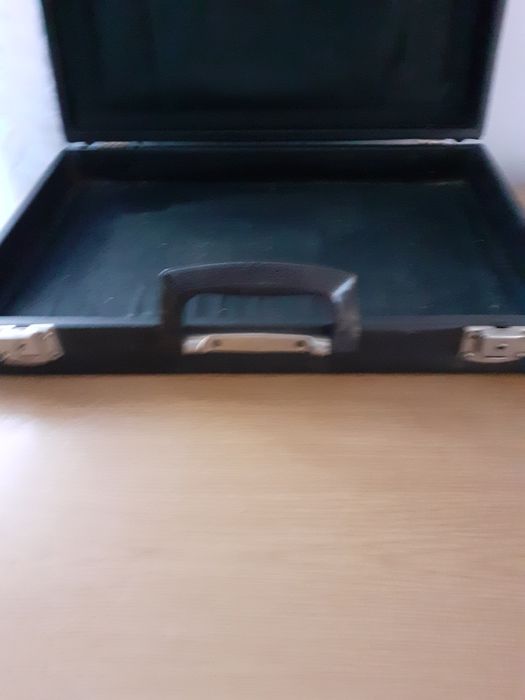 Skórzany neseser z prl