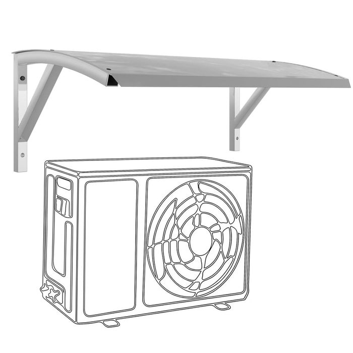 Dach na klimatyzację do jednostek zewnętrznych