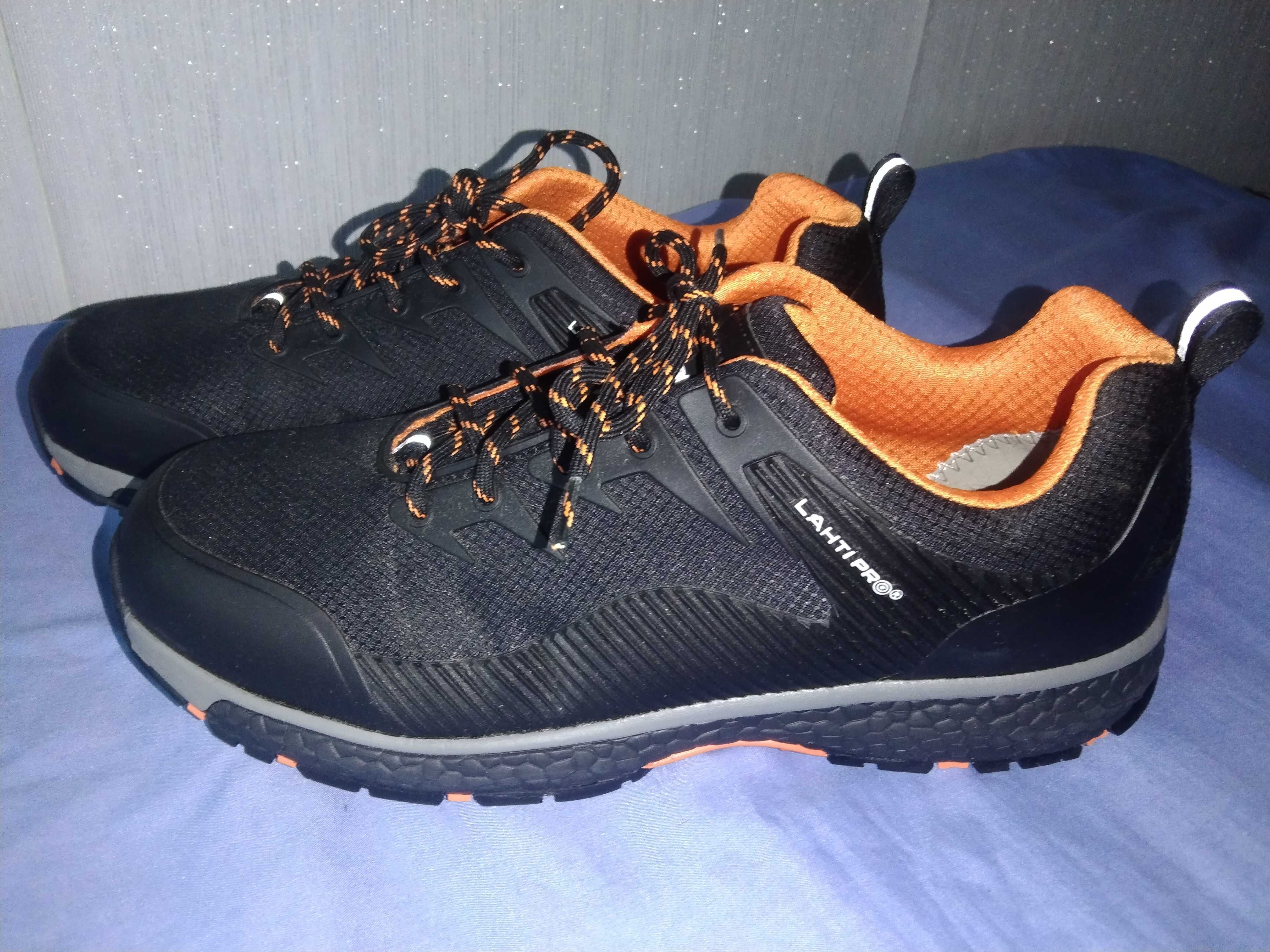 Buty robocze LAHTI PRO r.46 z metalową osłoną