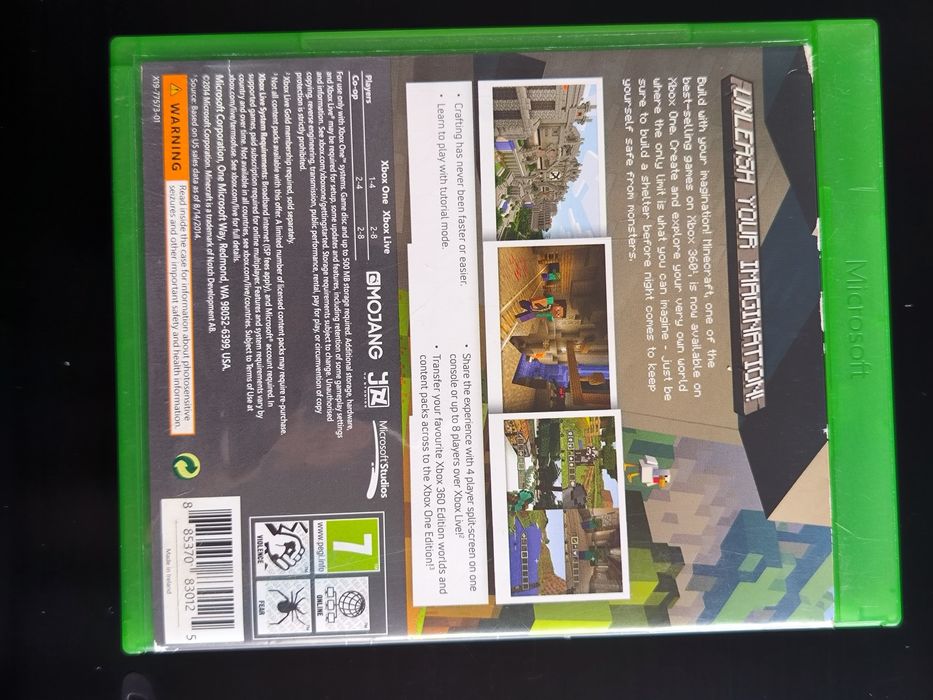 Minecraft Xbox One