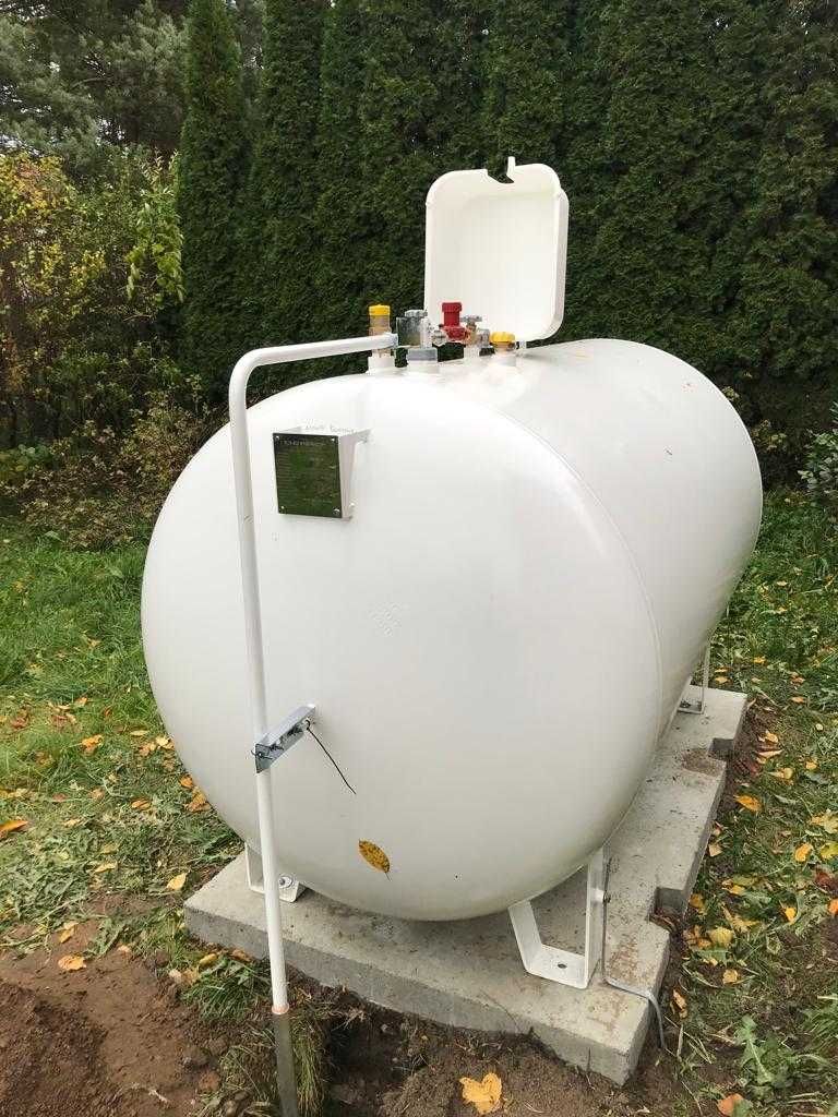 Zbiornik na gaz płynny (propan, LPG), V-2700l, 4850l, 6400l