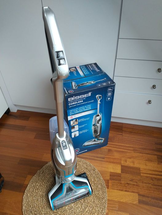 Odkurzacz pionowy Bissell Cross bezprzewodowy 3w1 odkurza myje suszy