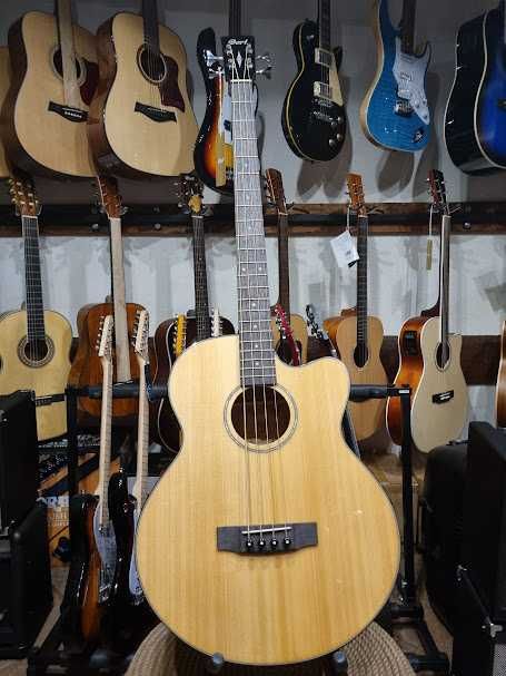 Cort AB-850 elektroakustyczna gitara basowa +pokrowiec AB850F Fishman