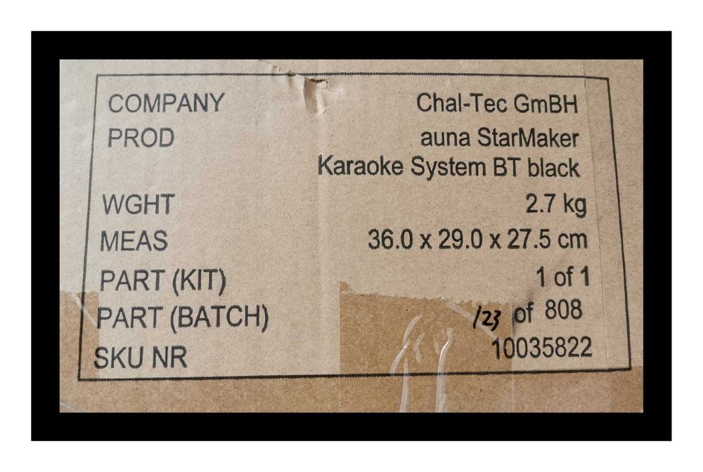 System Karaoke Auna StarMaker 2.0 #nowy #powystawowy #wopakowaniu