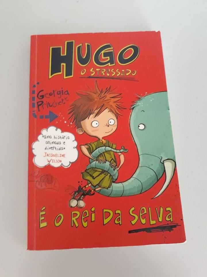 Livro: Hugo, o stressado - é o rei da selva