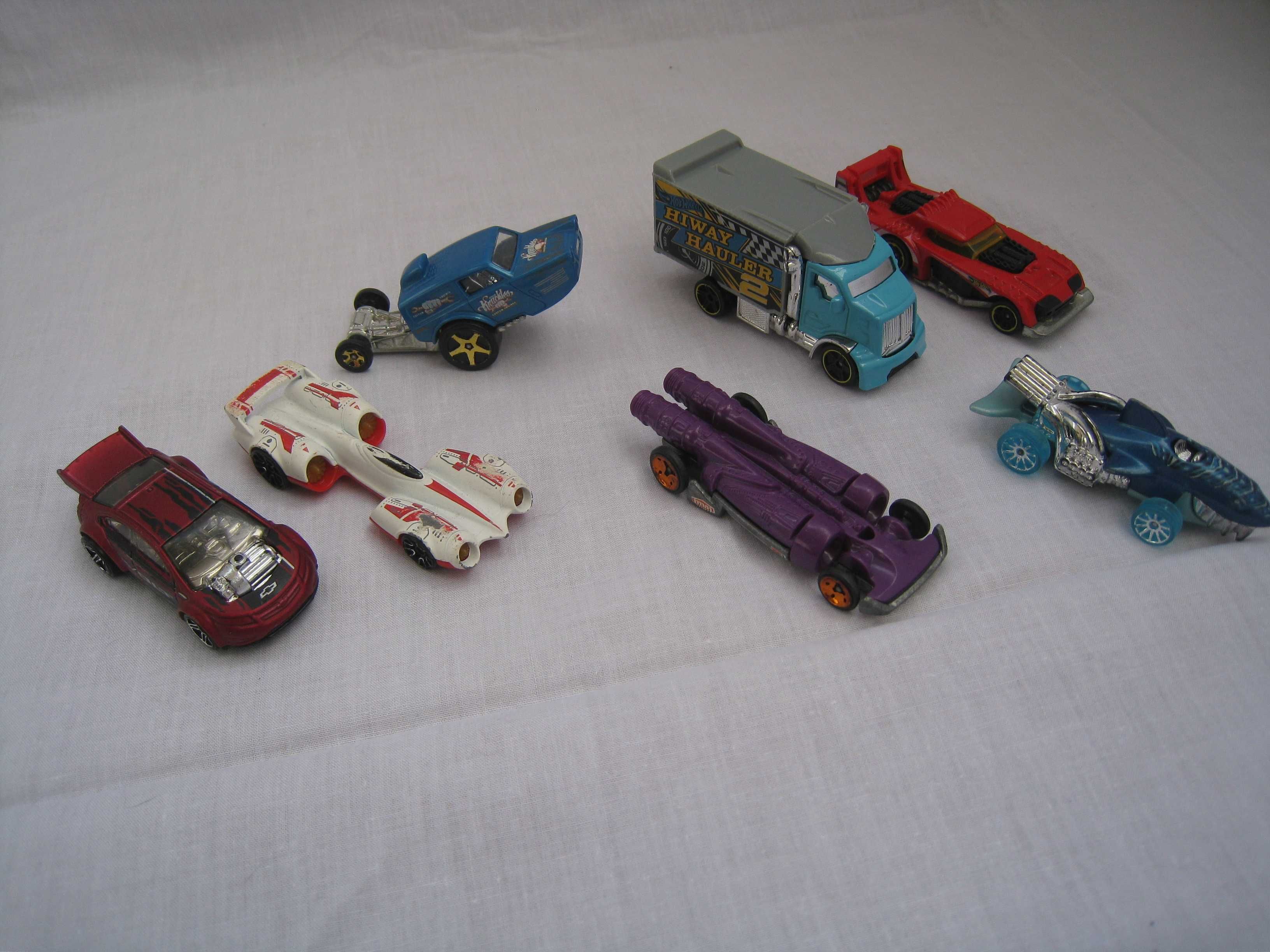 Carros em miniatura da Hot Wheels