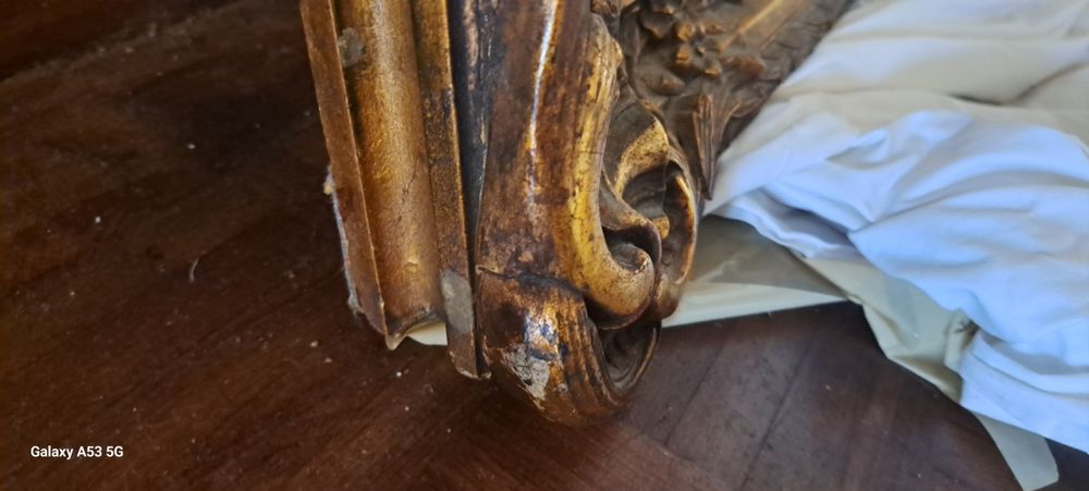 Espelho antigo 93cm X 82cm