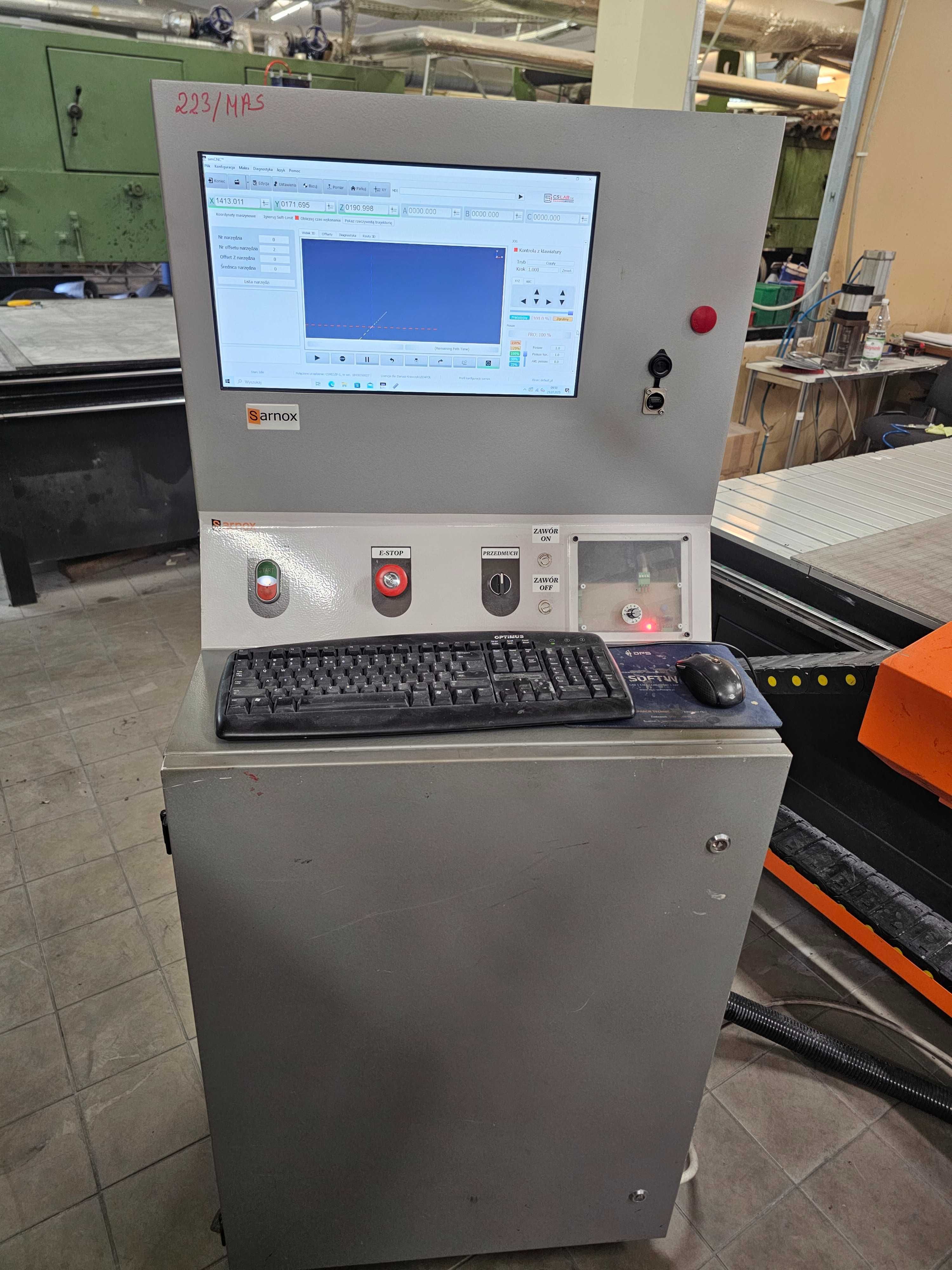 Ploter frezujący Sarnox CNC-1630