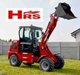 Nowa mini ładowarka kołowa HQ280 udźwig 1200kg