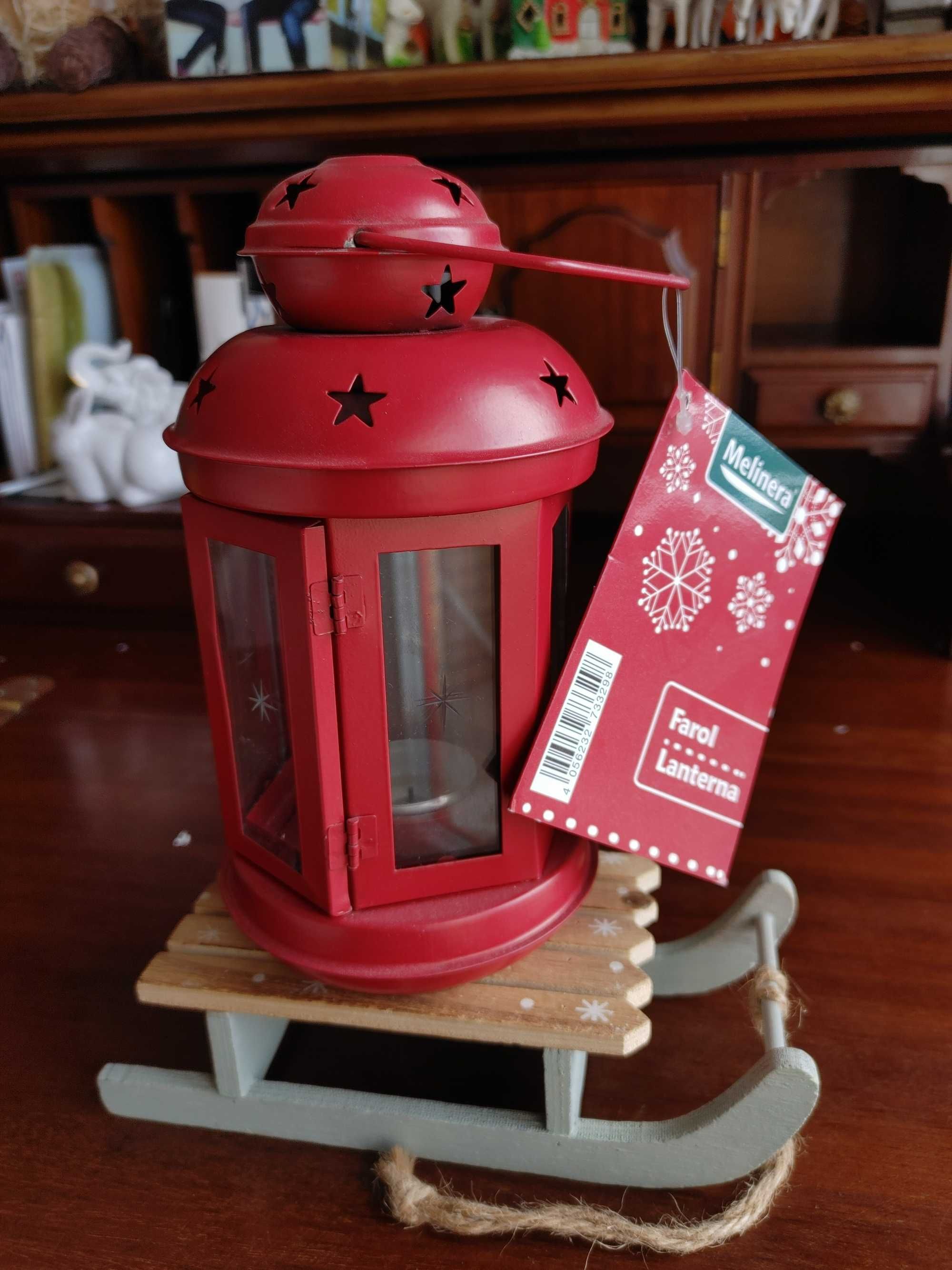 Farol Lanterna com trenó