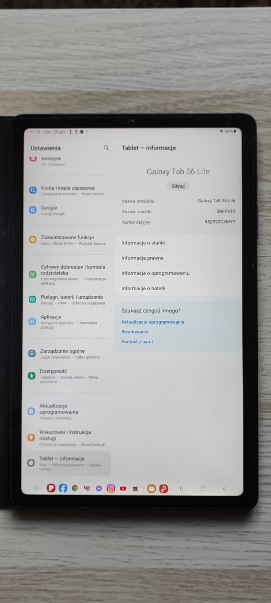 Samsung Galaxy Tab S6 Lite