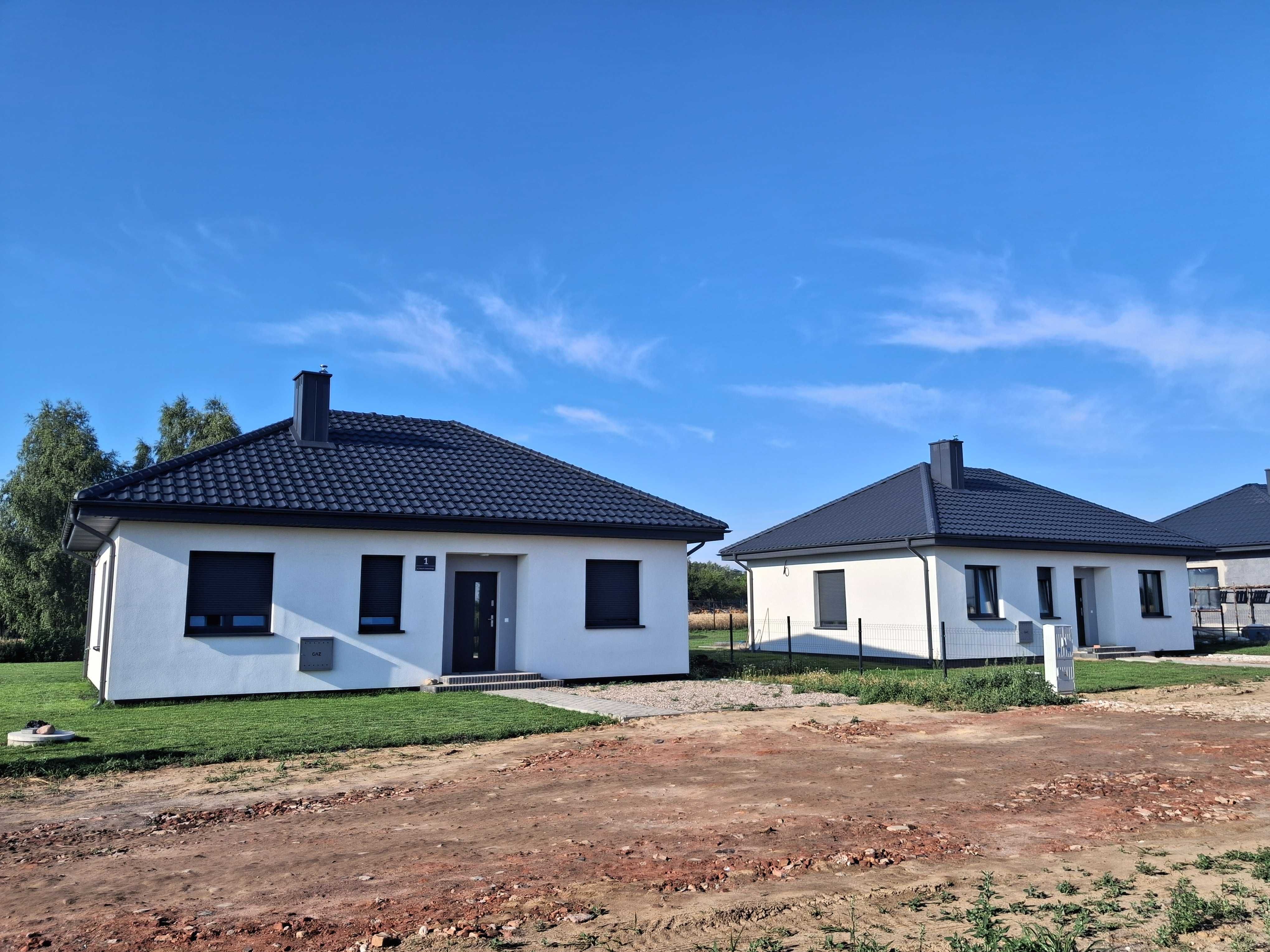 Nowy dom parterowy wolnostojący w Strzelnie