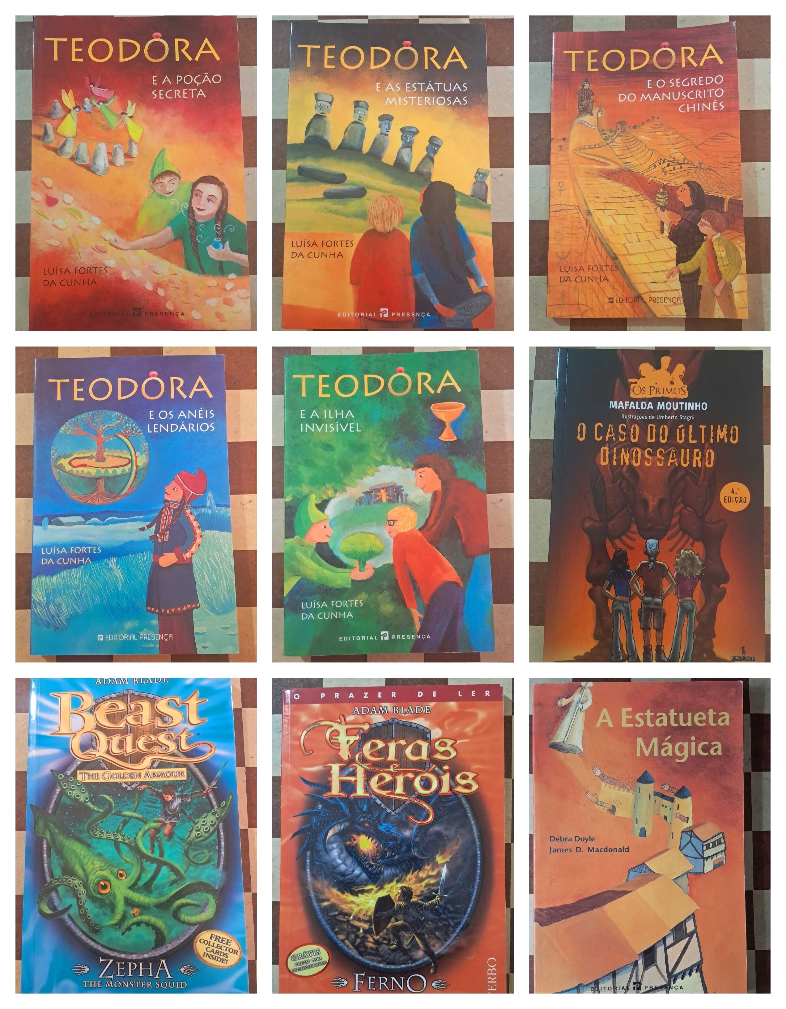Conjunto lote 49 livros juvenis 20€ todos ou 1€ cada