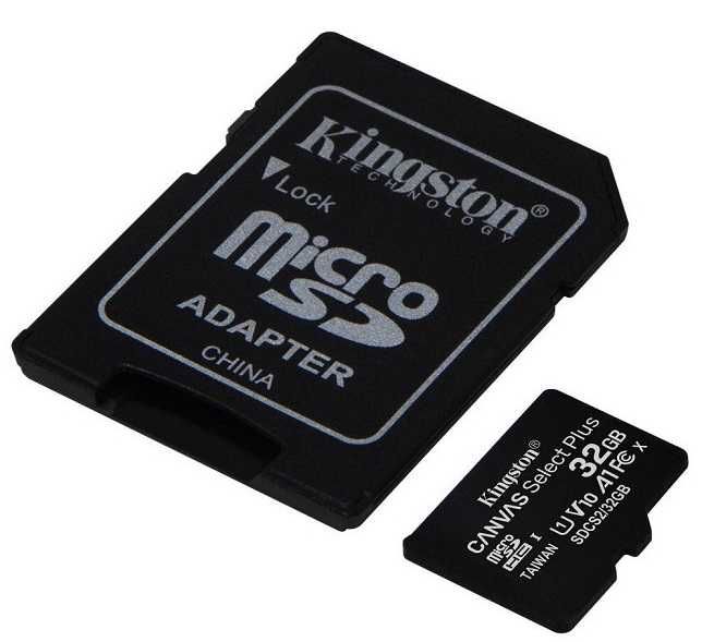 Kingston karta 32GB MicroSD class 10 A1 ** Video-Play Wejherowo