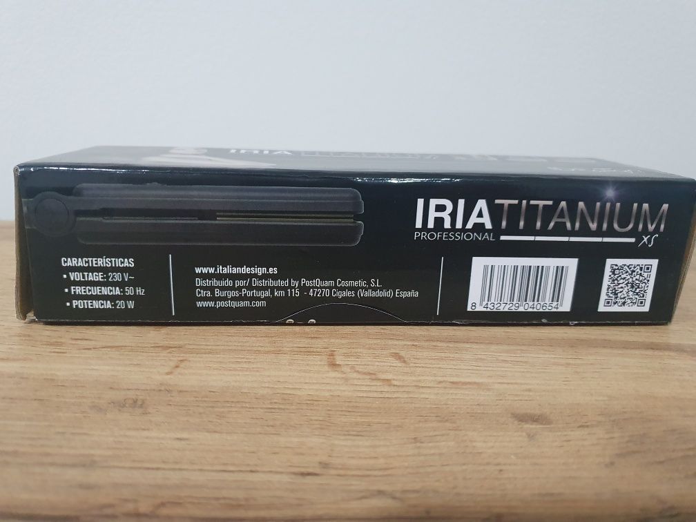 Prostownica Iria Titanium xs IdItalian Nowa