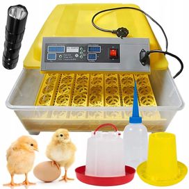 Inkubator / wylęgarka jaj klujnik 56jaj z zestawem akcesoriów