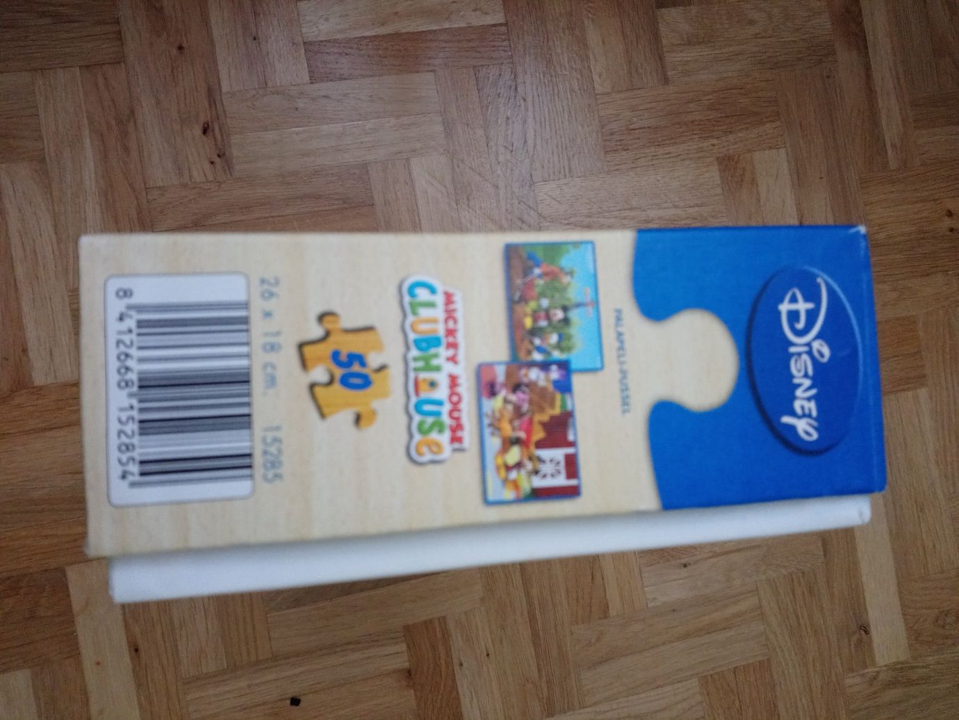 Puzzle drewniane układanka Myszka Miki Mickey Mouse 2x50 elementów