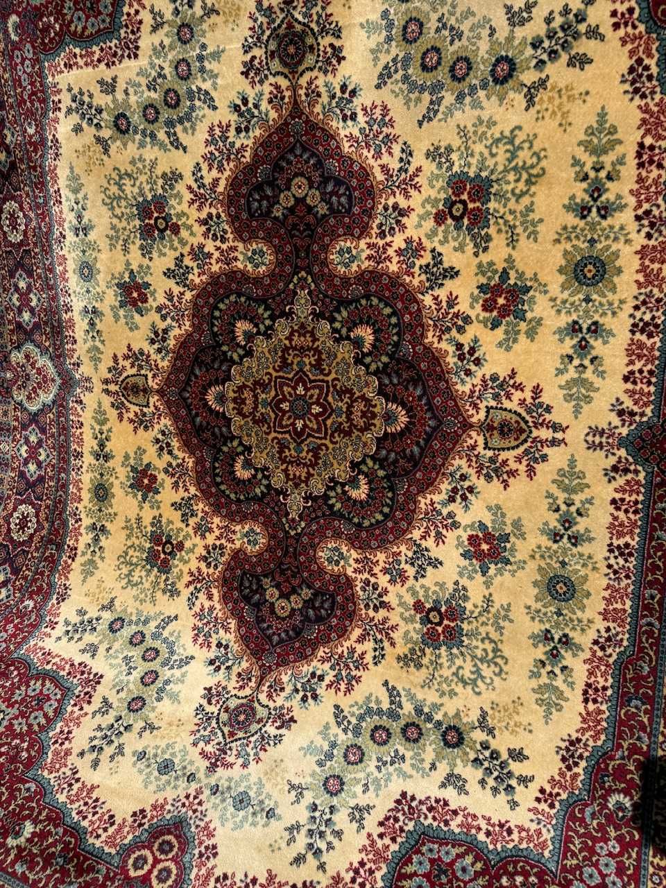 Wełniany dywan wzór perski od Kirman Super 350x250 galeria 6 tys