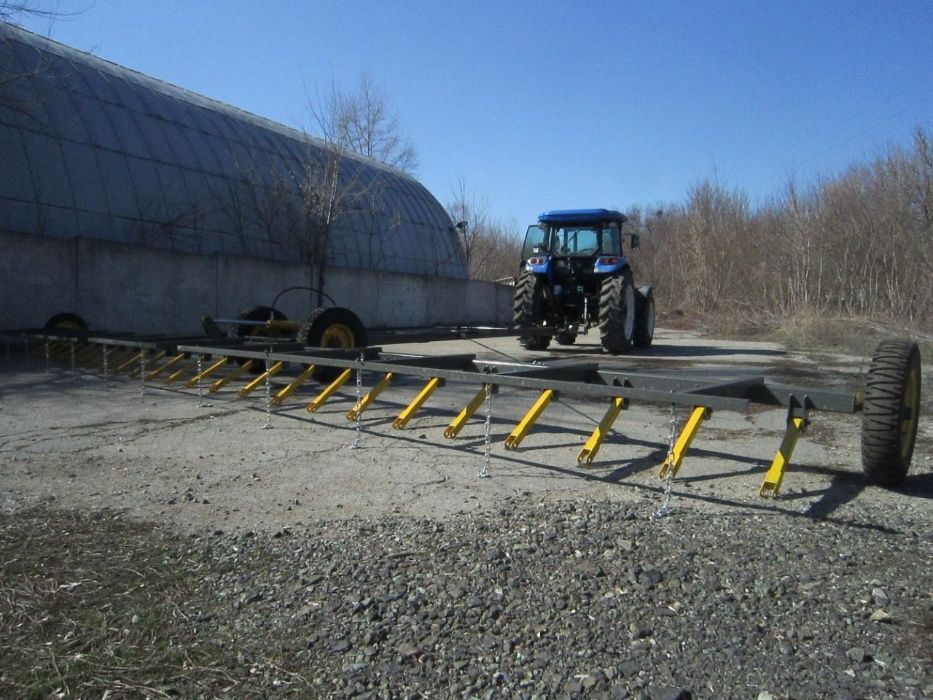 Зчіпка для борін гідравлічна БЗГ- 12 Борона зубова.