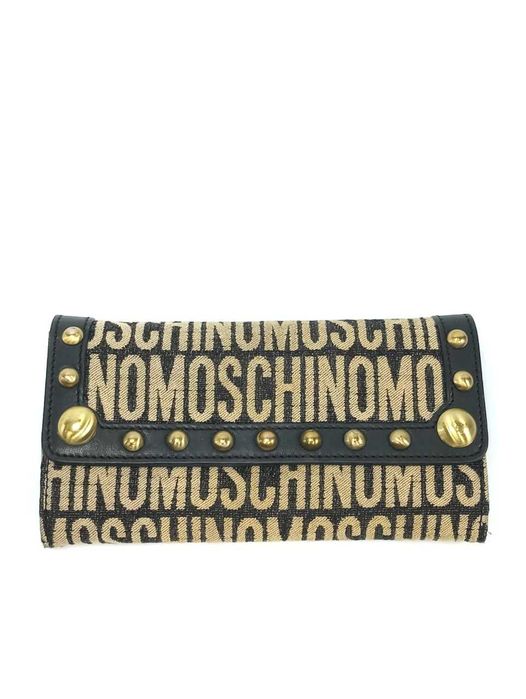 Кожаный женский кошелек Moschino Оригинал Винтаж