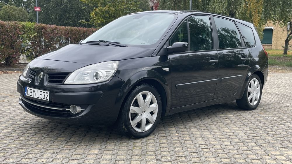 Renault Grand Scenic II 1.9 diesel, PoLift, 7 miejsc, bogata wersja