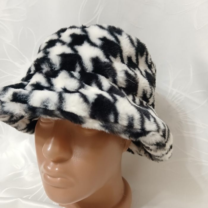 елегантна хутряна шапка капелюшок панама Primark на 55-56 см