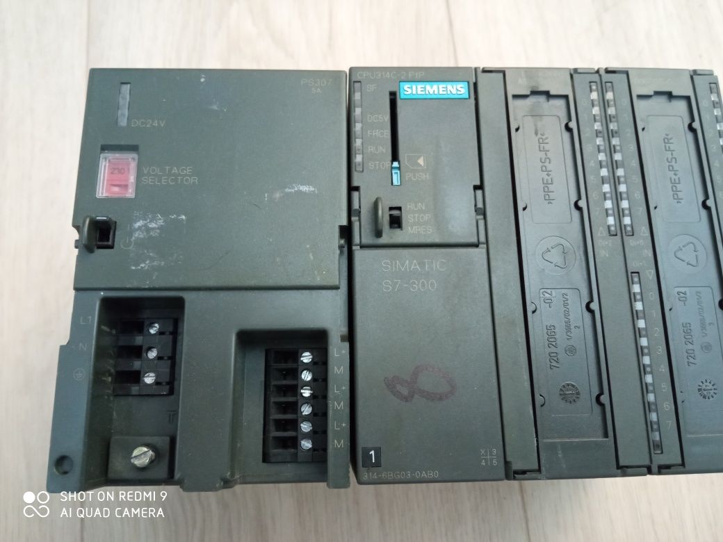 Siemens S7-300 plc 314 2ptp cpu
6es7-314-6BG03-0AB0