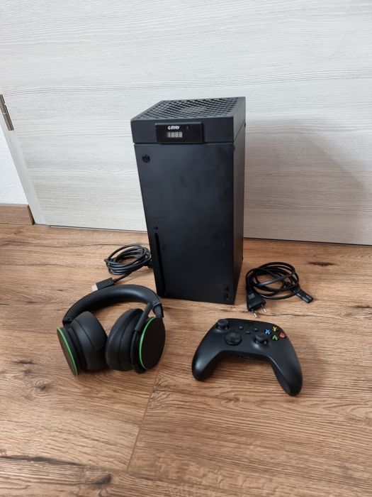 Xbox series x + słuchawki