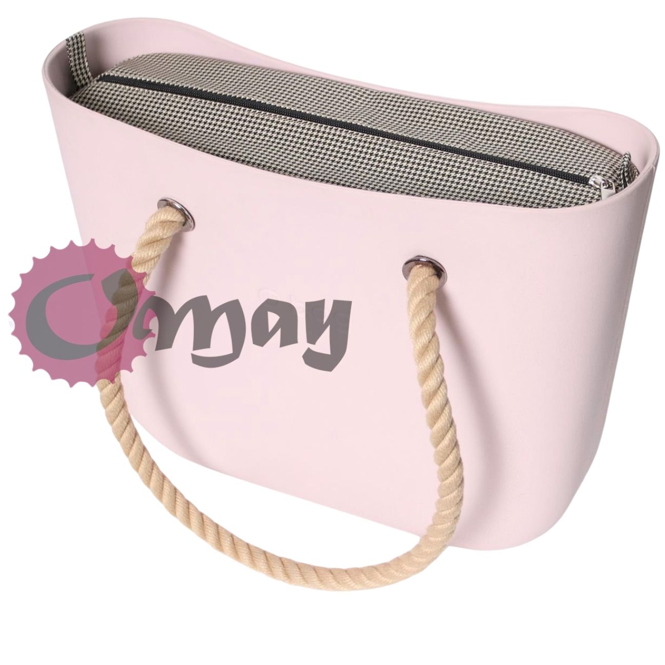 organizer do OBAG STANDARD pepitka czarna piaskowa 2 kieszenie OMAY
