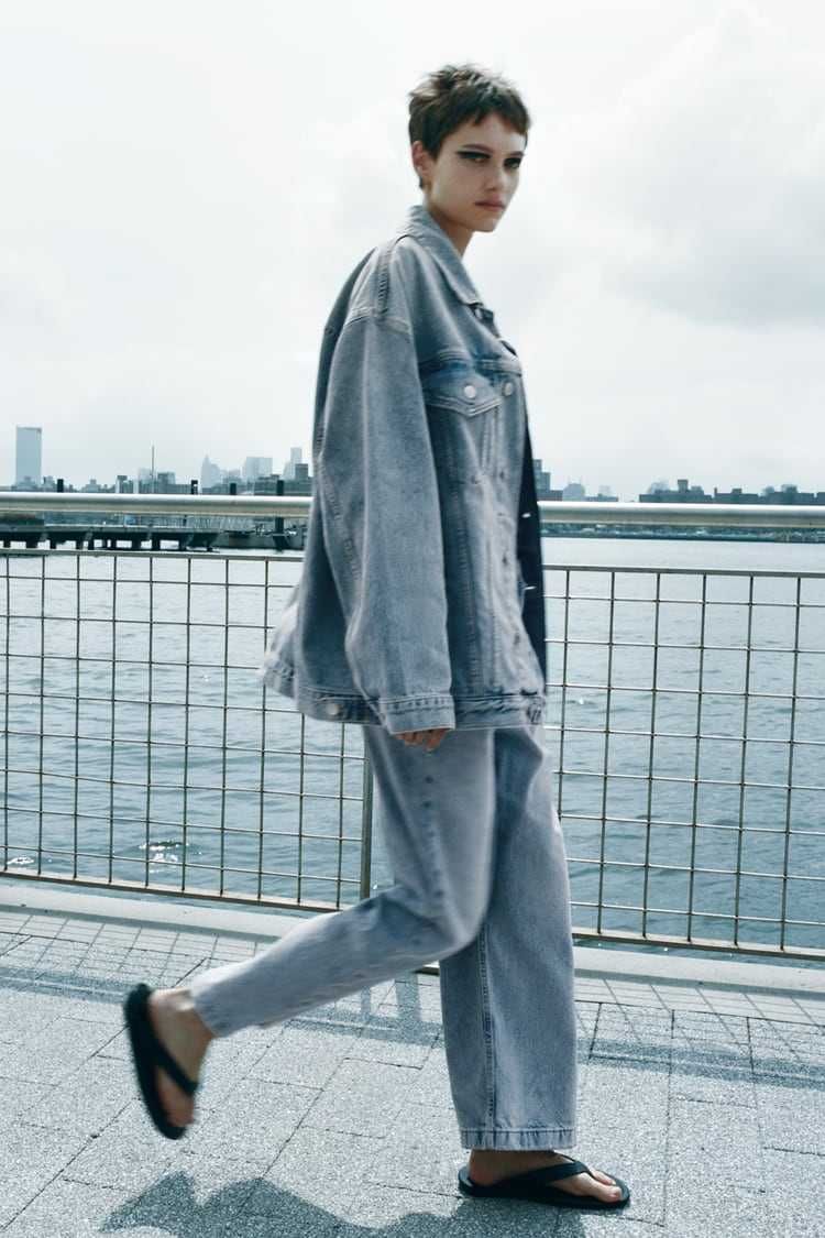 Широкие свободные джинсы от Zara Woman 32, 34, 36, 38, 40р, оригинал
