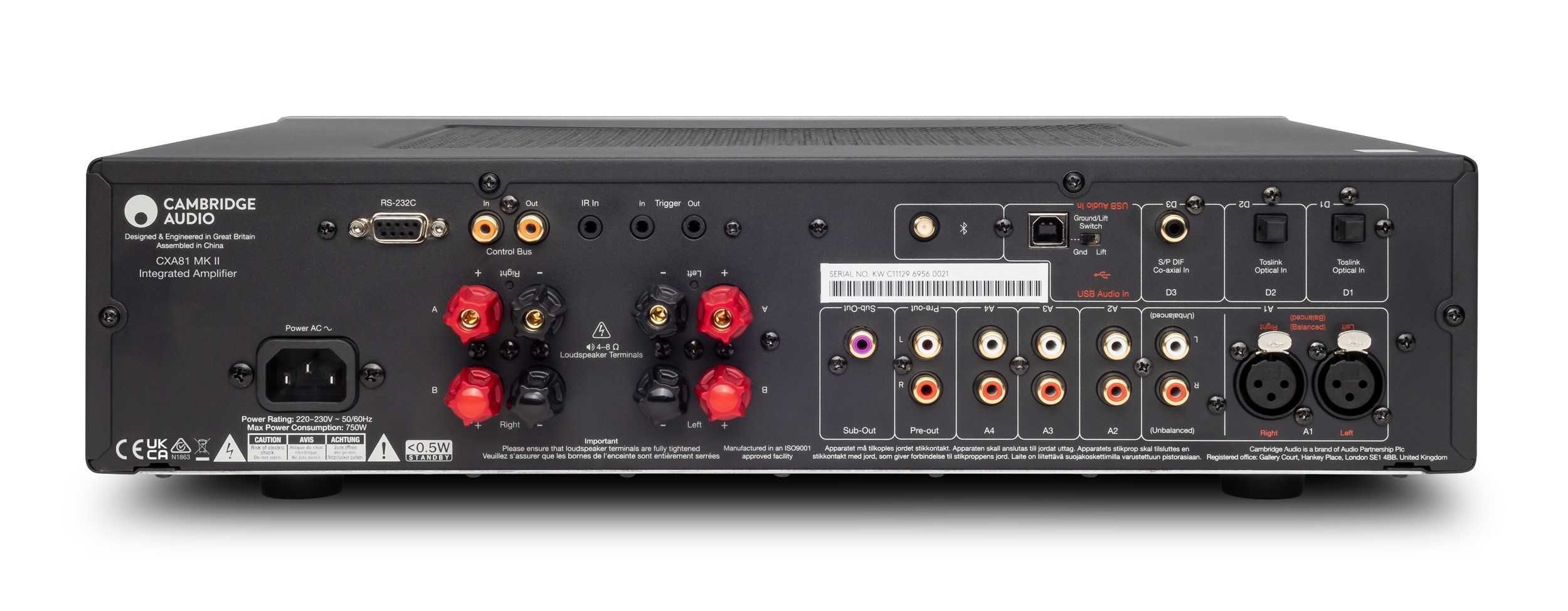 Wzmacniacz stereo Cambridge Audio CXA81 mkII nowy gwarancja OUTLET
